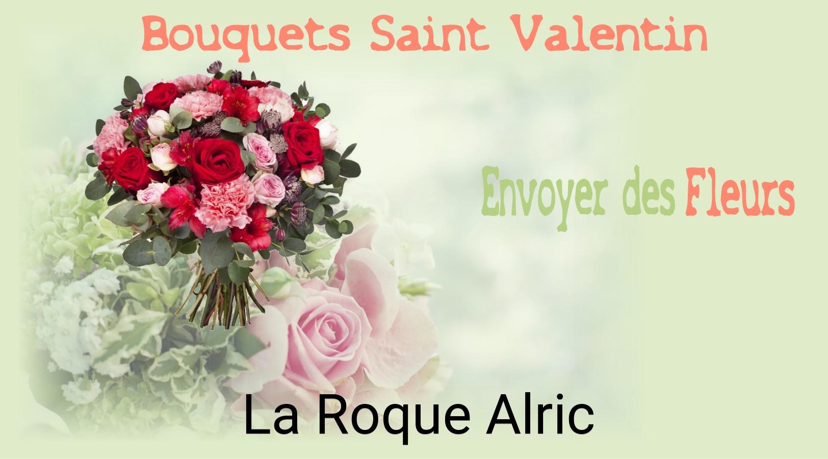 Roses de Saint-Valentin livrées à La Roque-Alric